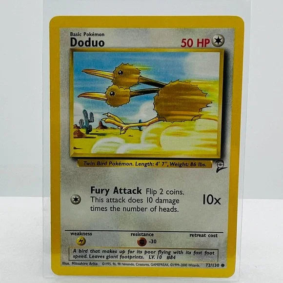 Pokemon | Toys | Pokmon Doduo 723 Base Set 2 Pokemon 2000 Wotc Common Card Nmmt | Poshmark Pokemon | Toys | Pokmon Doduo 723 Base Set 2 Pokemon 2000 Wotc Common Card Nmmt | Poshmark
